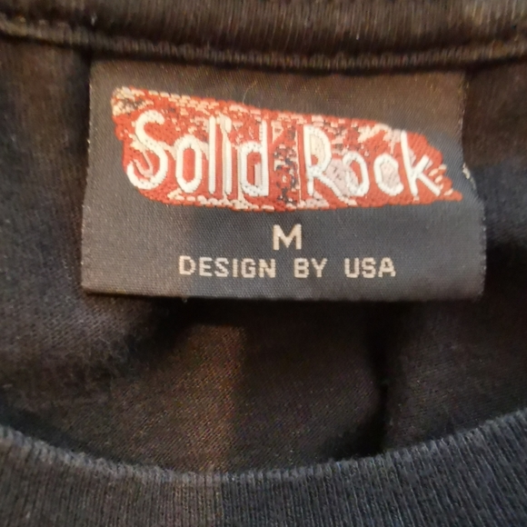 Iron Maiden Double Print T-shirt Solid Rock USA Label A Matter of Life and Death - Picture 7 of 8